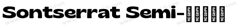 Sontserrat Semi字体转换